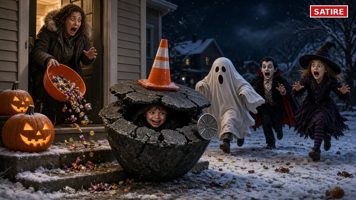 St. Cloud Bans Pothole Halloween Costume After Kid Dressed as a City Road Terrifies Entire Block
