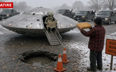 UFO Stuck in St. Cloud Roundabout for 3 Days, Aliens ‘Starting to Look Rough’
